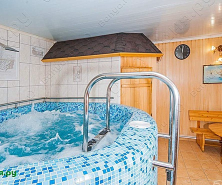 Инфракрасная сауна со SPA бассейном