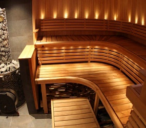 Сауна гостиницы Континент