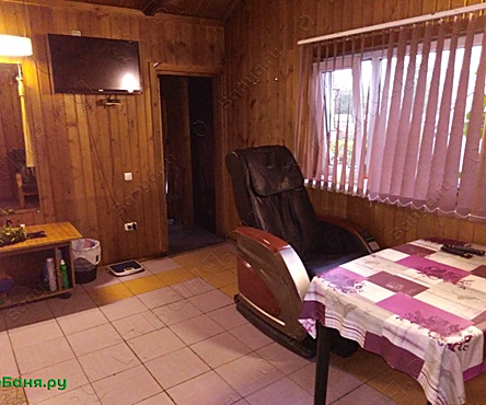 Баня на дровах на Перевалке