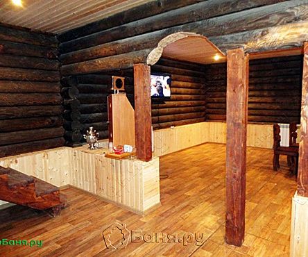 Баня на дровах