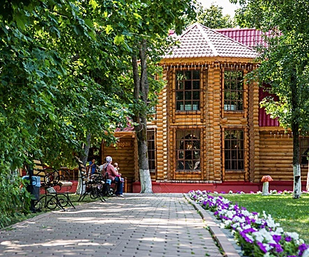 Финская сауна с мини-бассейном