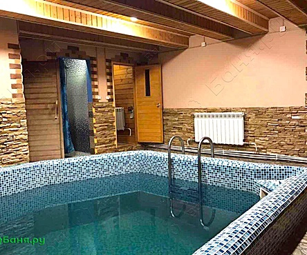 Малая баня на дровах 