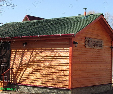 Баня на дровах