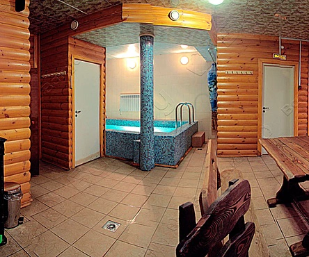 Большая сауна 1 этаж