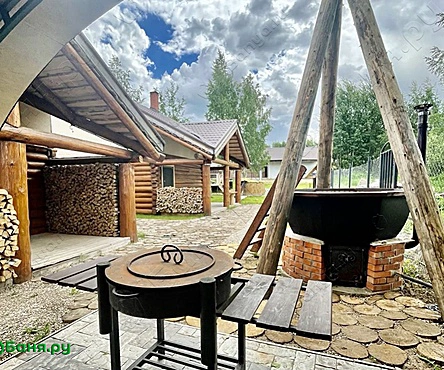 Баня из пихты/кедра