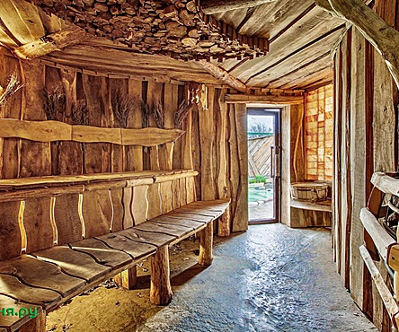 Банный зал Полено