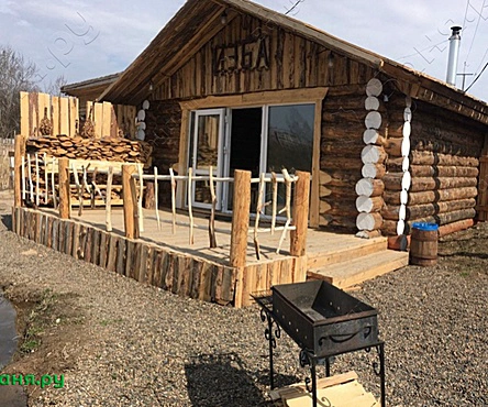 Русская баня+беседка Изба