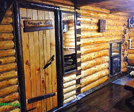 Баня на дровах