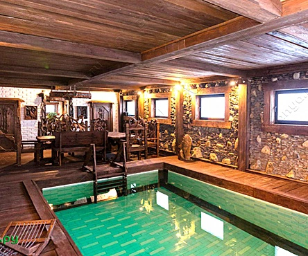 Русская баня на дровах