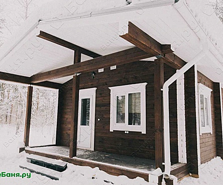 Баня маленькая Фиолетовый закат