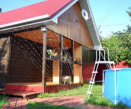 Баня на дровах