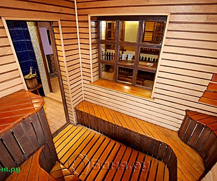 Баня У камина