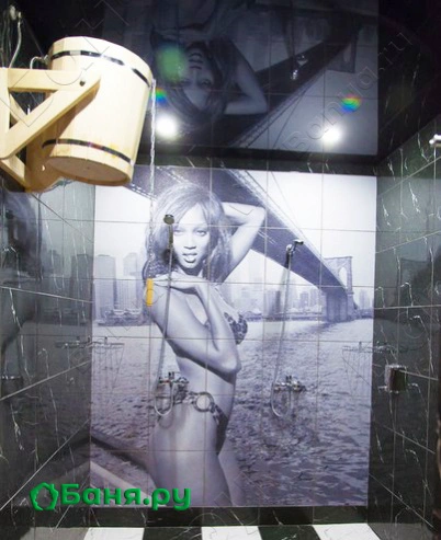 Сауна большая