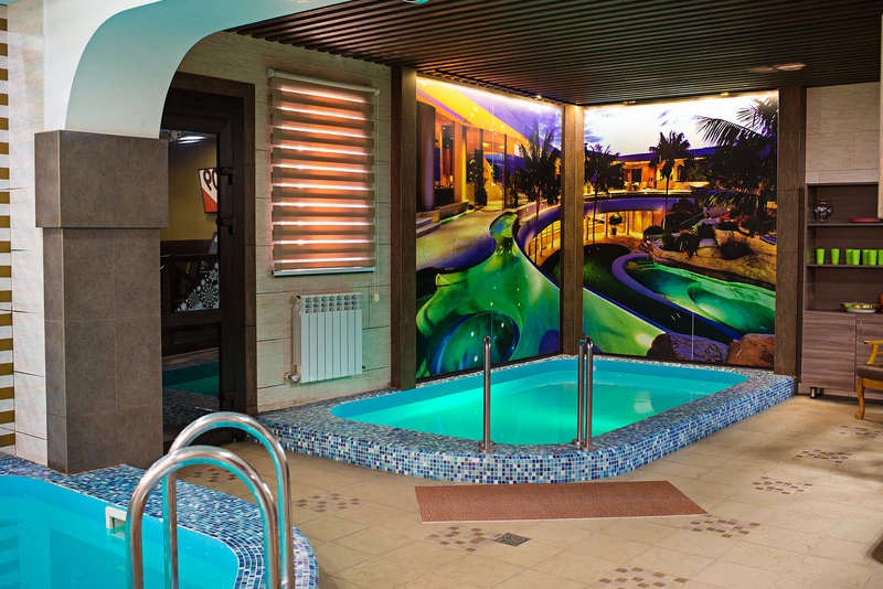 Сауна при гостинице Hotel X.O.