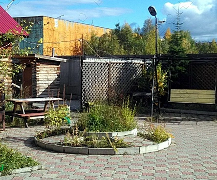 Русская баня на дровах