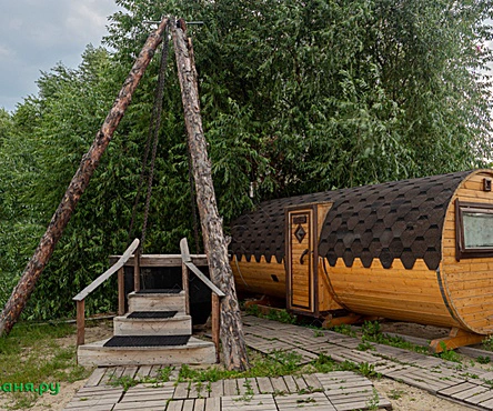 Баня Груша с чаном