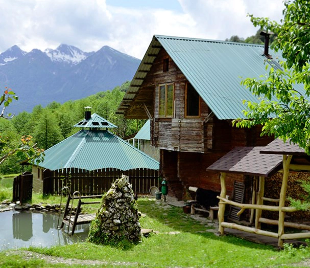 Русская баня в Рыбино