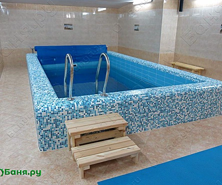 Сауна с бассейном