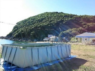 Баня базы отдыха Голубая лагуна