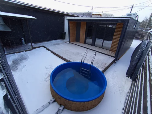 Японская баня с купелью Фурако