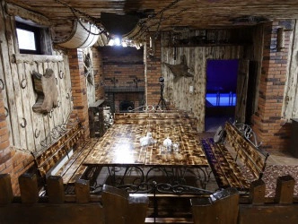 Баня гостиничного комплекса Апаринки