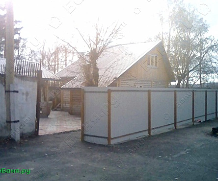 Баня на дровах