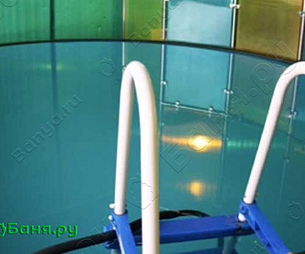 Малая баня с бассейном