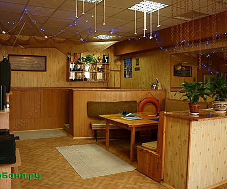 Финская сауна с джакузи