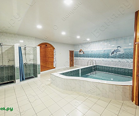 Сауна с бассейном