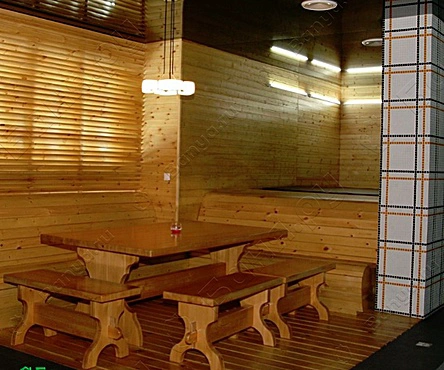 Русская парная и бассейн