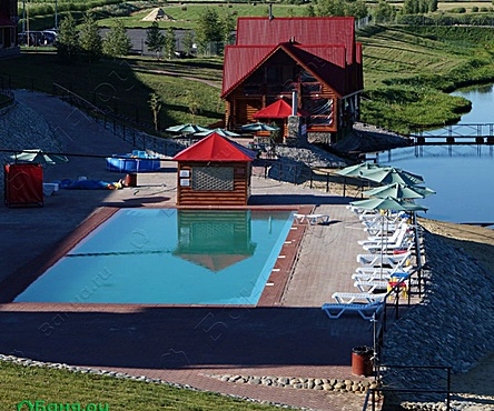 Коттедж с русской баней