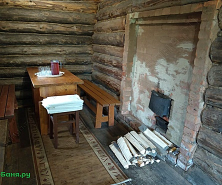 Баня на дроах