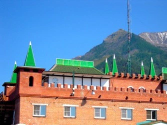 Сауна отеля Замок горного короля