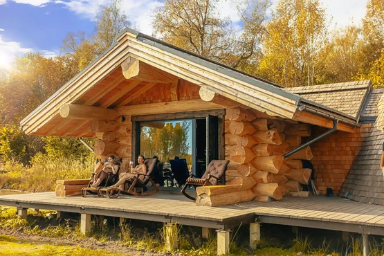 Баня на дровах Легенды леса