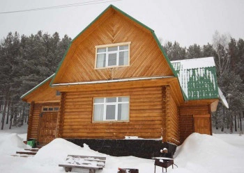 Коттедж с сауной базы отдыха Аракаево