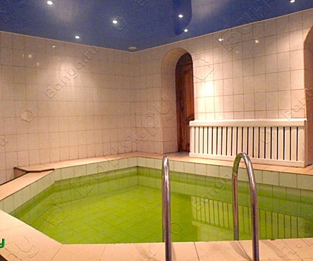 Сауна с бассейном