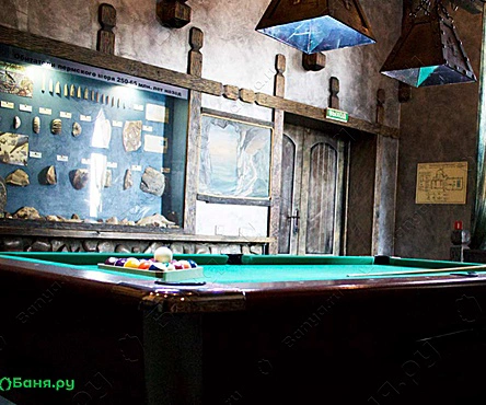 Финская сауна с бассейном