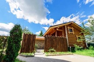 Баня на дровах комплекса Аристократ