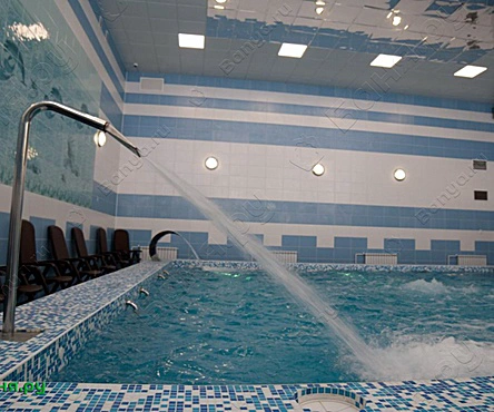 Сауна с бассейном