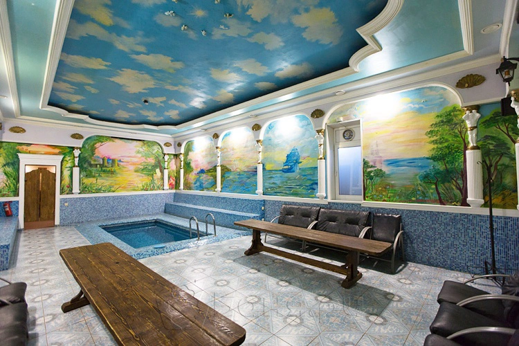 Бани и Сауна при отеле Золотой Лев