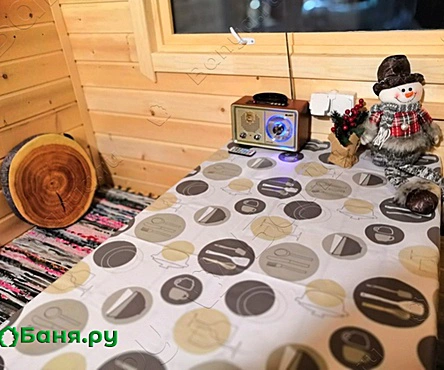 Кедровая баня-бочка