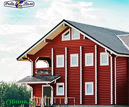 Русская баня с бассейном 1эт.