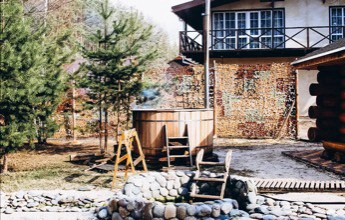 Банный СПА-комплекс на дровах Берёзка