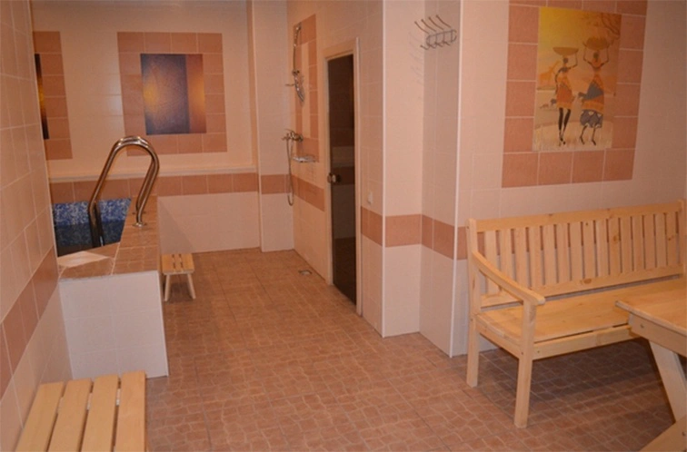 Сауна при отеле Red Hotel