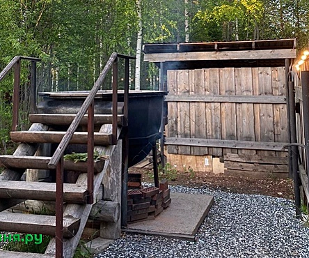 Дом-баня /по часам