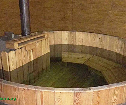 Баня в коттедже 160 м2