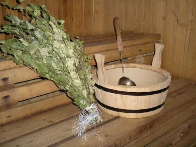 Баня в селе Коткино