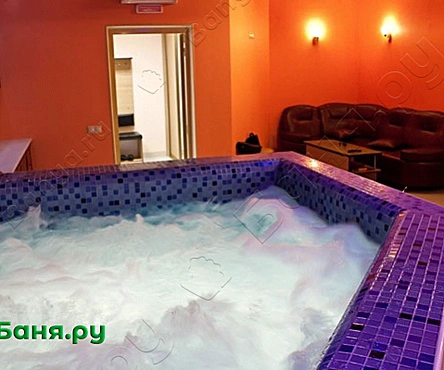 Сауна с бассейном