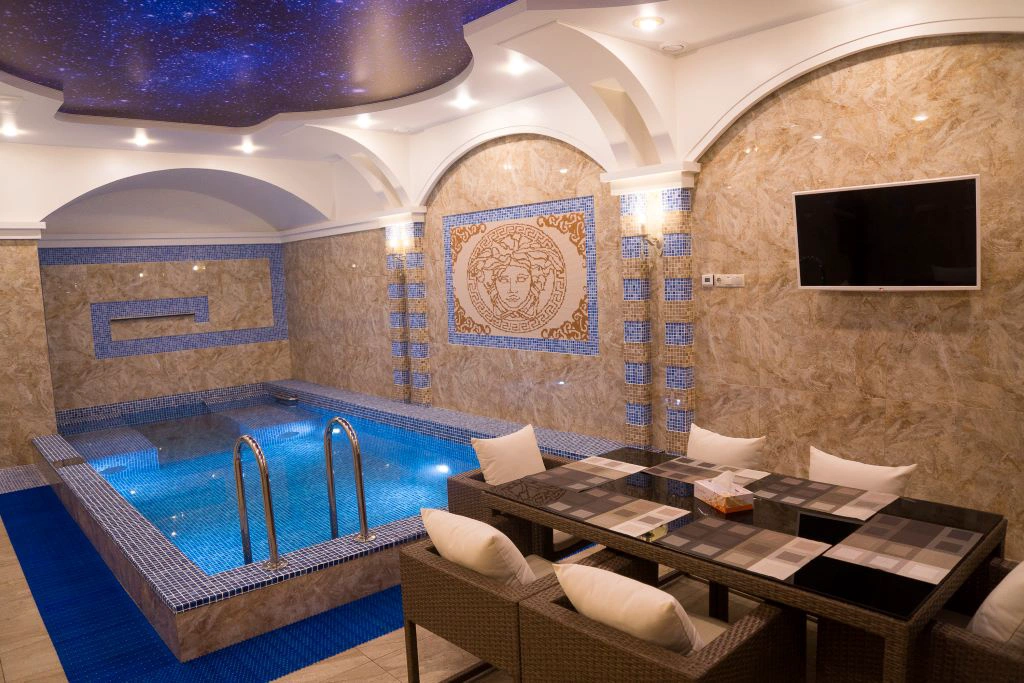 Сауна в гостинице Оазис