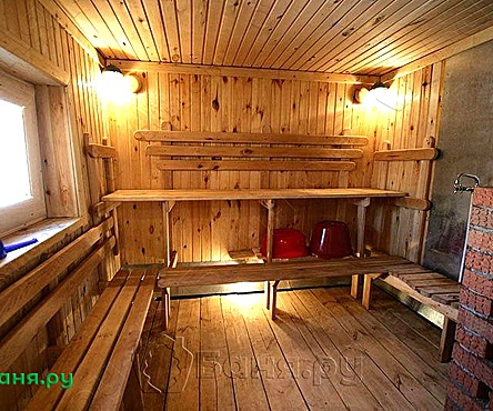 Малая баня Деревенская